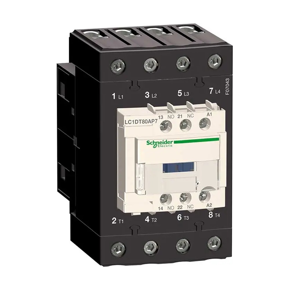 كونتاكتور شنايدر 80A 4P AC1 220V 50/60