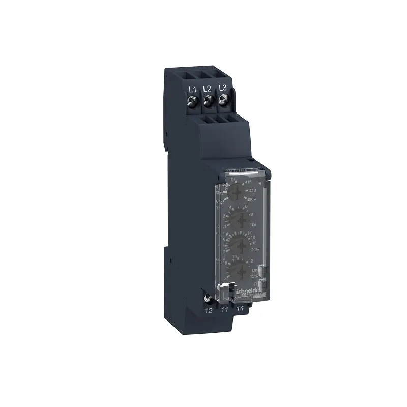 شنايدر - ريلي تحكم - Harmony - 3P Supply Control Relay, Range 208 to 480 VAC