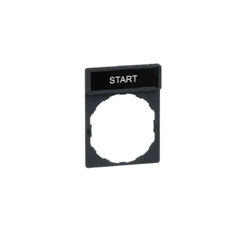 شنايدر - غطاء تثبيت مقاس 30x40 مم - مع علامة (START)