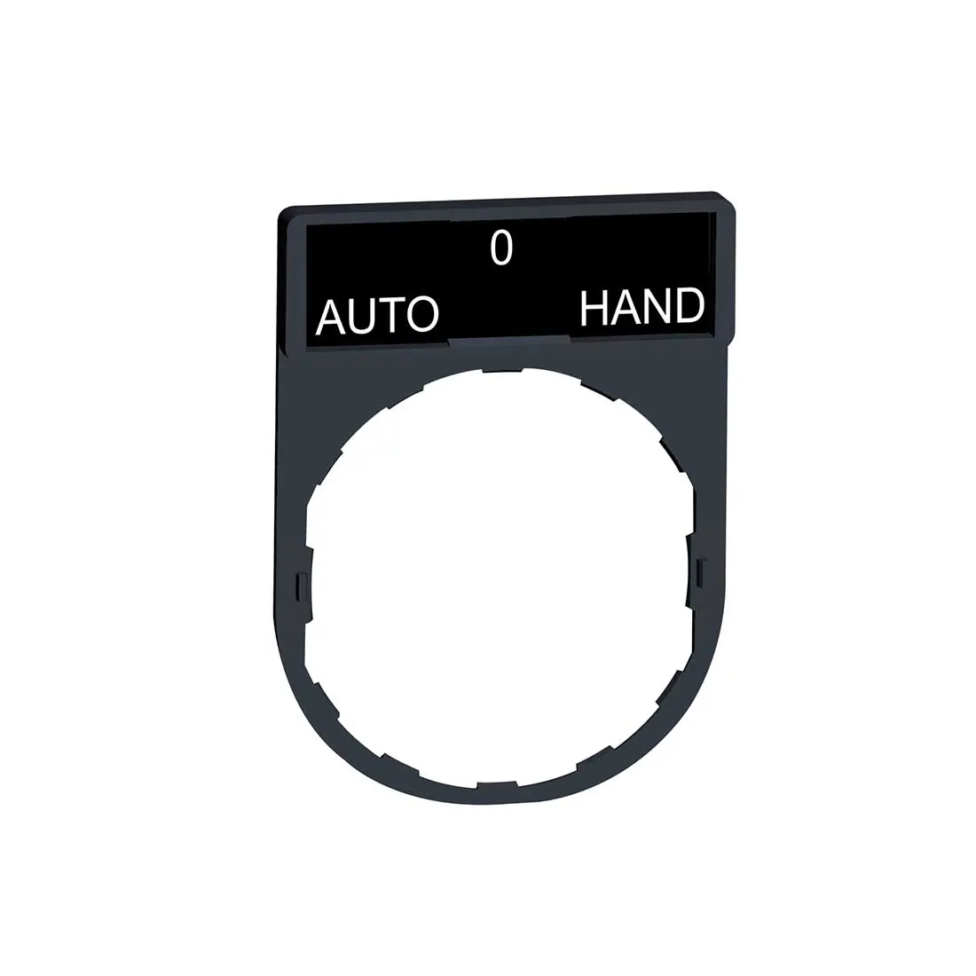 شنايدر - غطاء تثبيت مقاس 30x40 مم - مع علامة (AUTO-O-HAND)