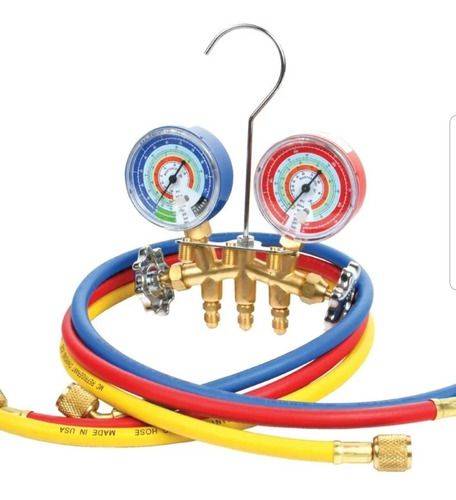 طقم ساعة فريون مع مجموعة ليات  R-134A / R-22