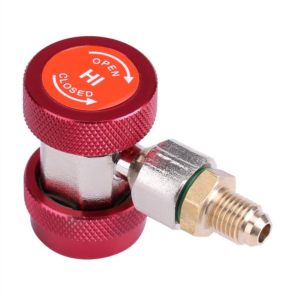 بلف تعبئة فريون R-134a للسيارات ( أحمر )