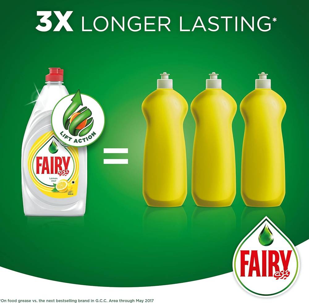 Fairy Dish Soap 1L Lemon