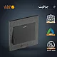 مفتاح مفرد لون جرافيت توفل