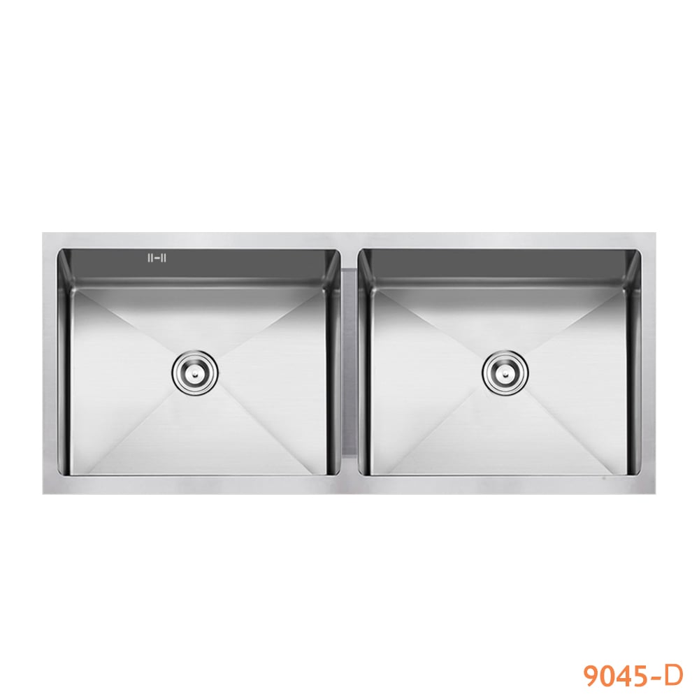 Double Stainless Steel Sink 90×45 cm HALVER