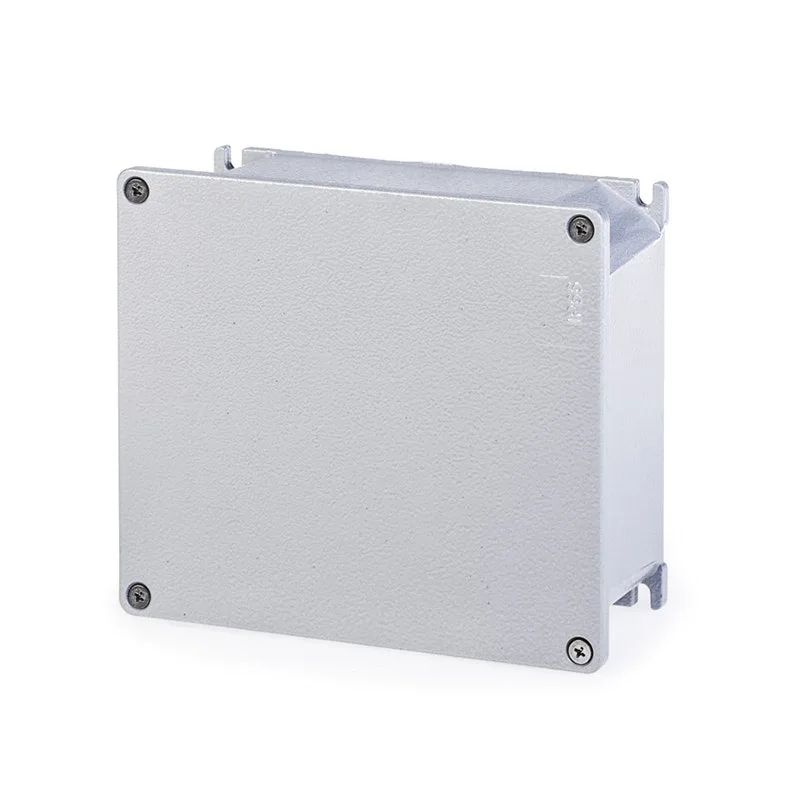 سكامي - صندوق تقاطع، IP66/IP67/IP69، IK08، 192x168x80mm، ألمنيوم مسبوك، رمادي