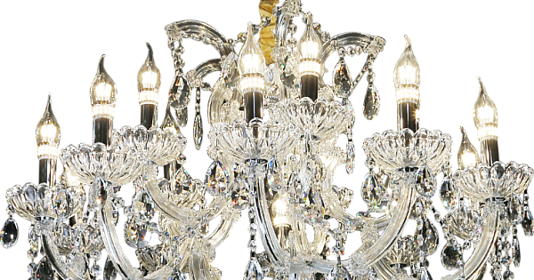 نجف شمعدان فضي الارتفاع 760 القطر820 E14*15L