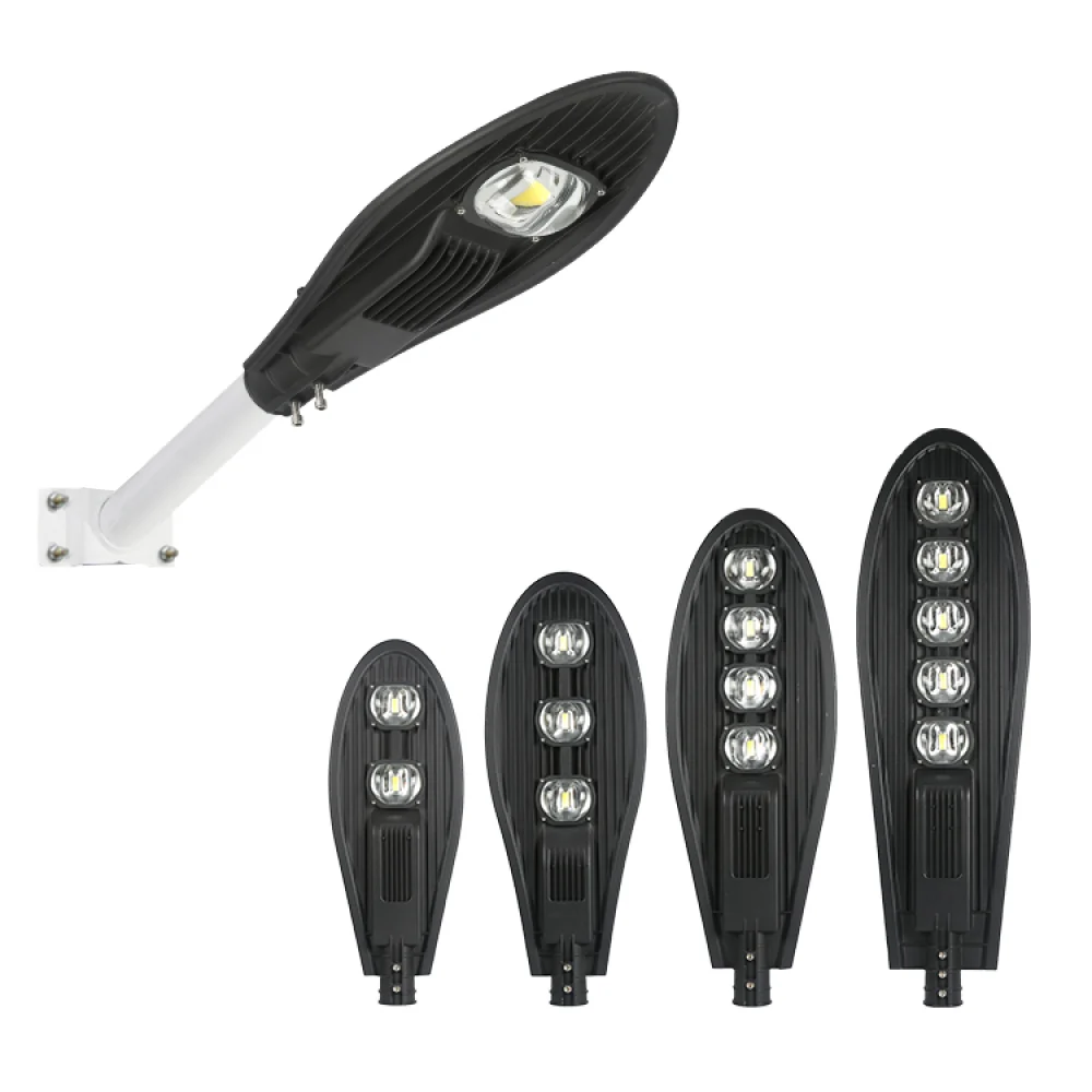 كشاف شوارع LED مع خلية ضوئية أبيض 100 وات