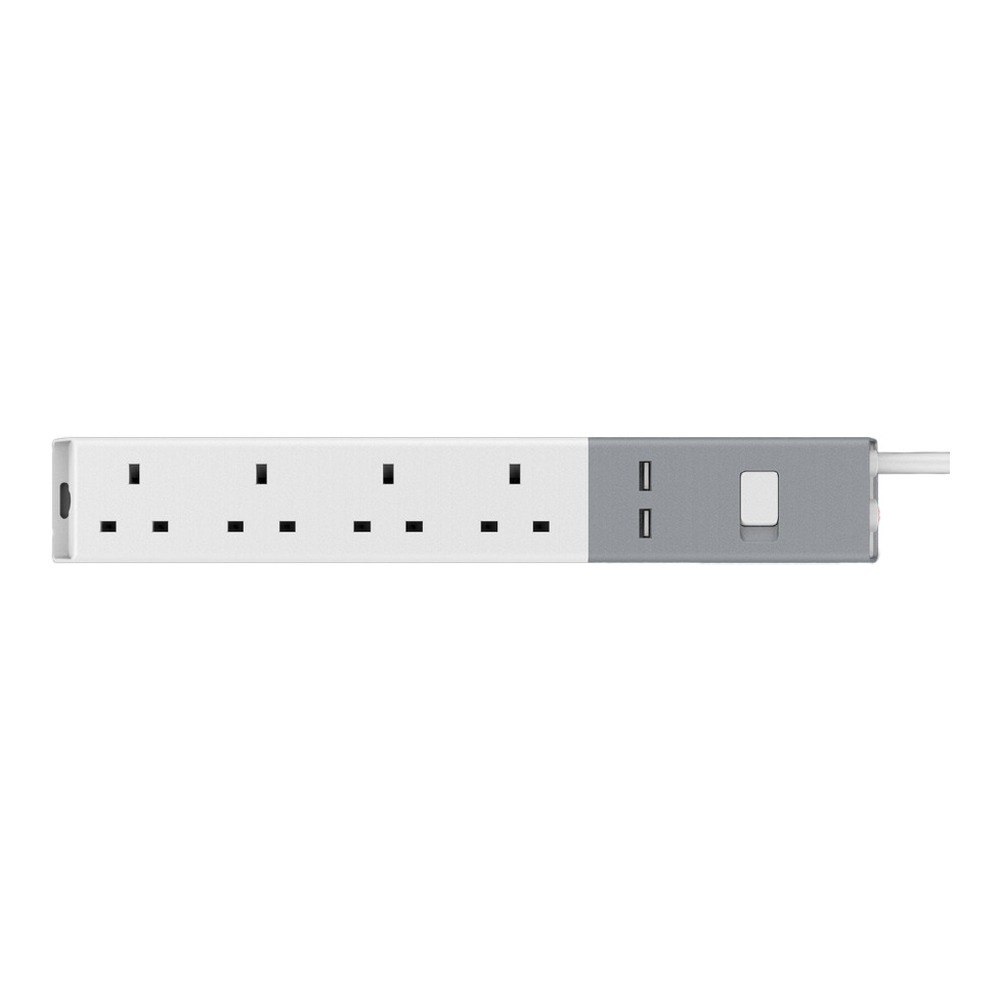 مقابس تمديد هيونداي 4 مخارج 13 أمبير 250 فولت 3 متر بدون USB