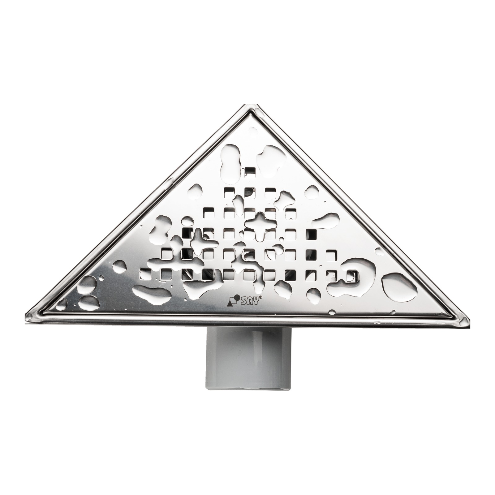 مصفاة تركي ستيل مثلث 17.5×20 سم SAY71-KCR50-PAC-032