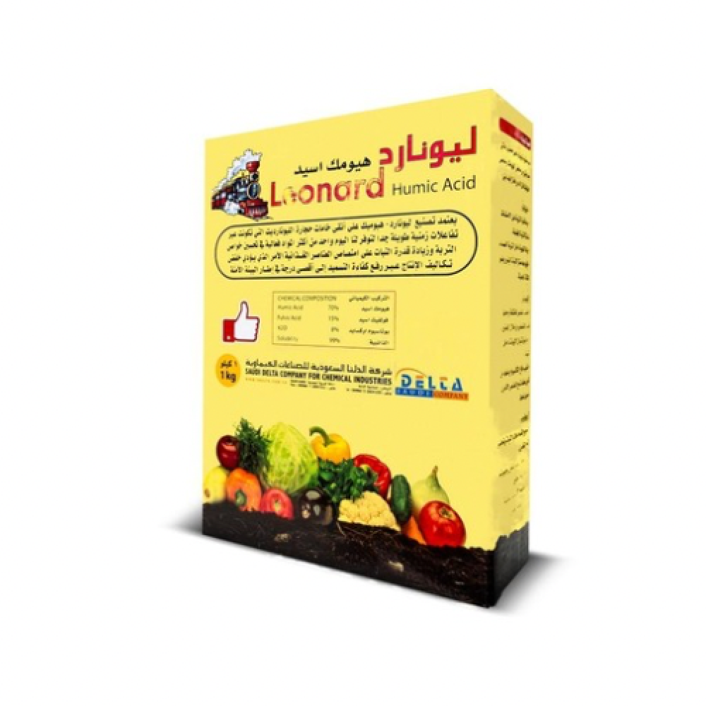 سماد هيوميك أسيد ليونارديت عضوي 70% هيوميك أسيد و15% فولفيك أسيد