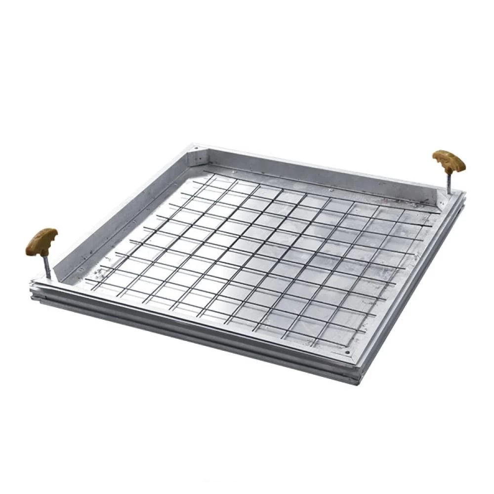Inspection cover and tanks, Al-Mahdar aluminum - 80×80 cm