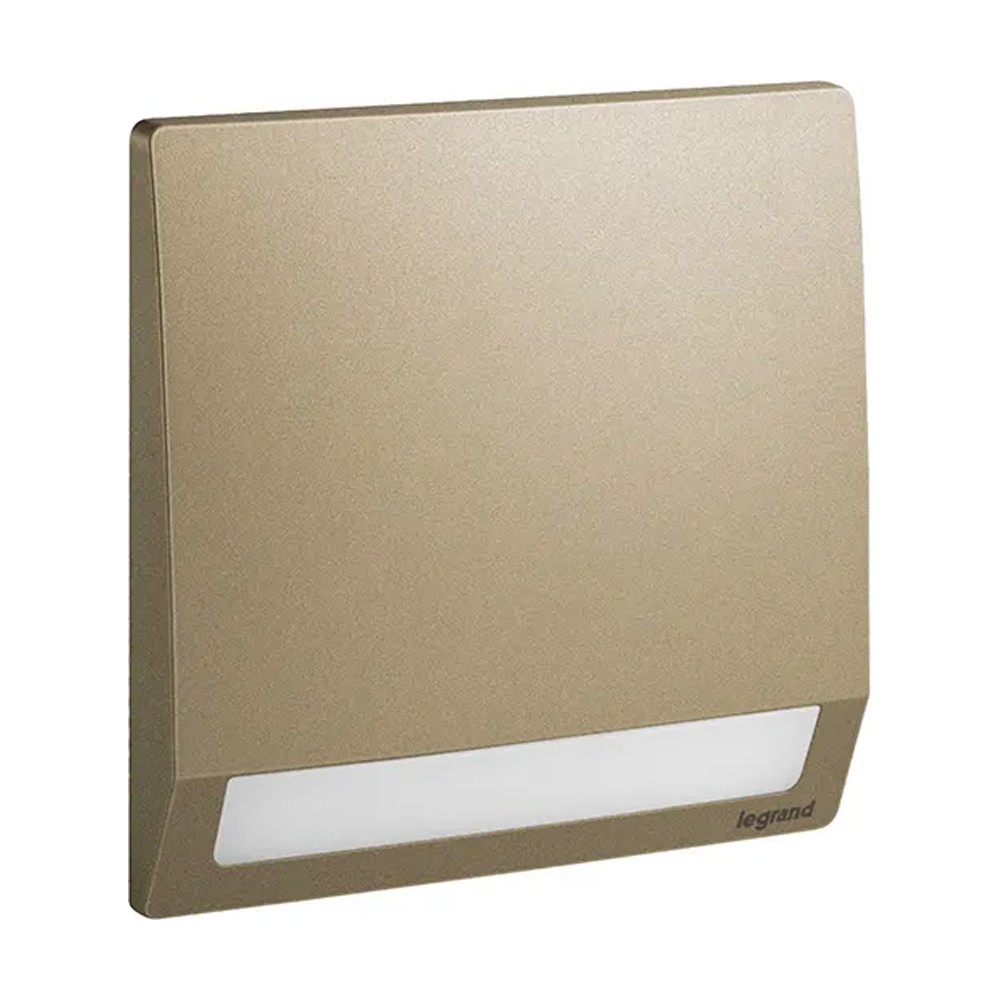 ليجراند - ضوء الدرج Mallia Senses، مفرد، 100-250V، 230V، Dark Bronze