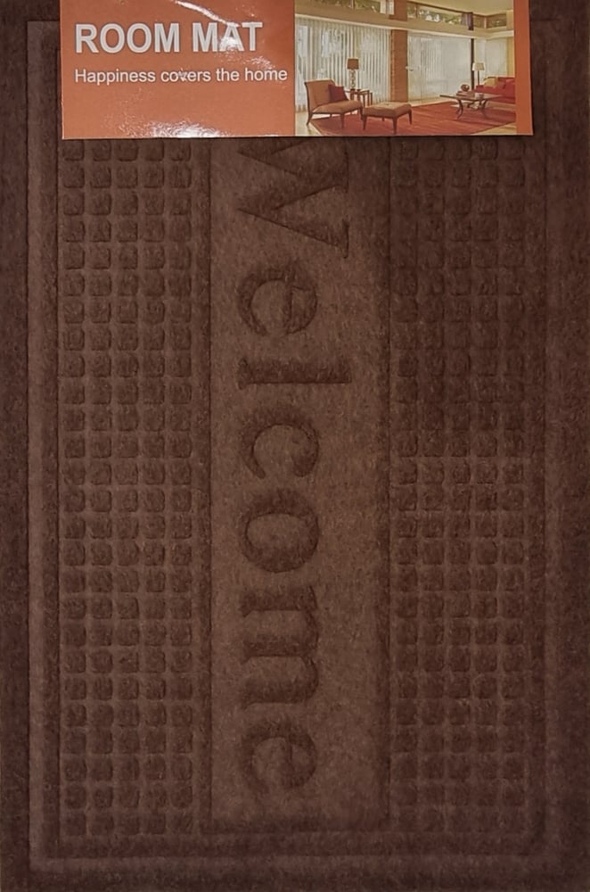 دعاسة باب (Welcome) من كلين لاين 37cm*57cm أزرق