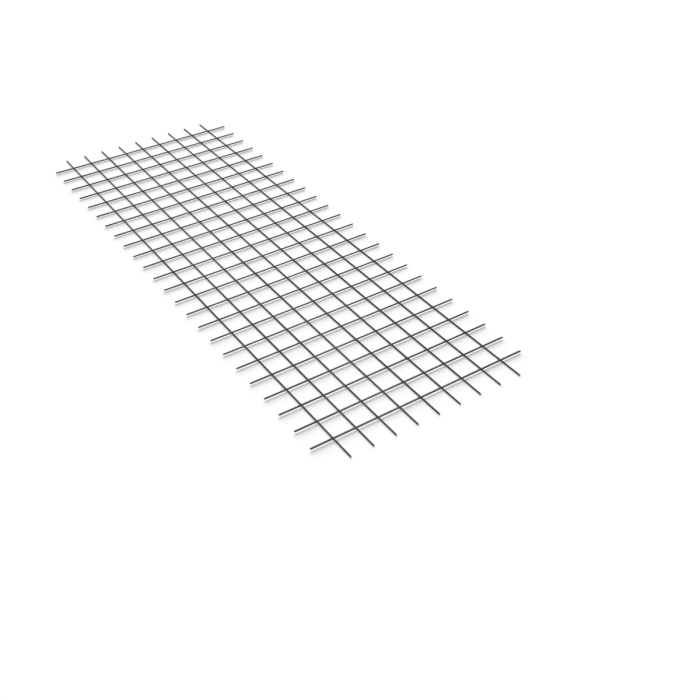 شبك تسليح حديدي باوان مقاس 20×20 سم قطر 10 مم عرض 2 م طول 5 م