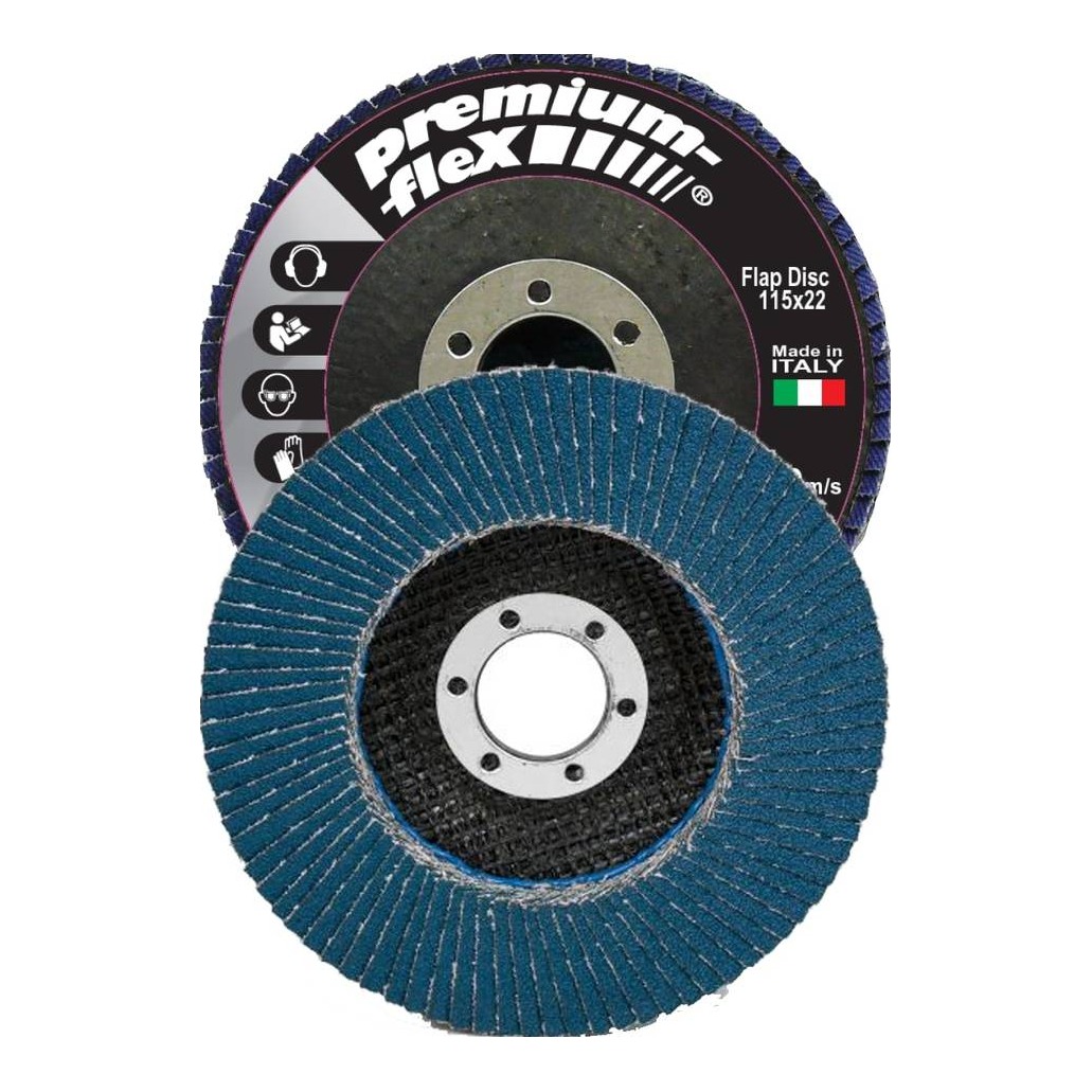 فلاب دسك ستانلس PREMIUMFLEX أزرق-أسود 4.5"