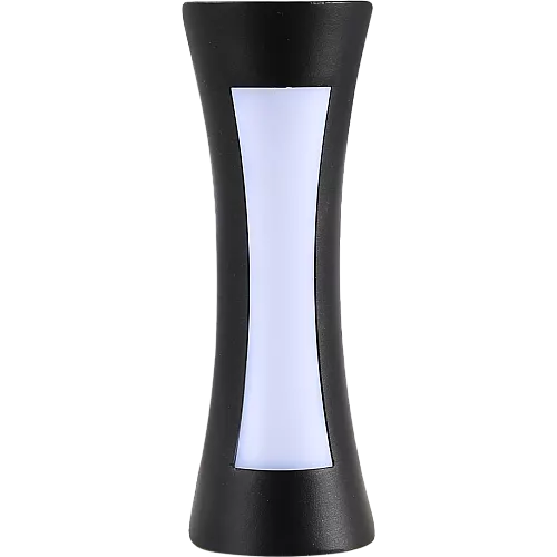 جداري بوابة اسود لون الانارة اصفر LED المينيوم (A.M)