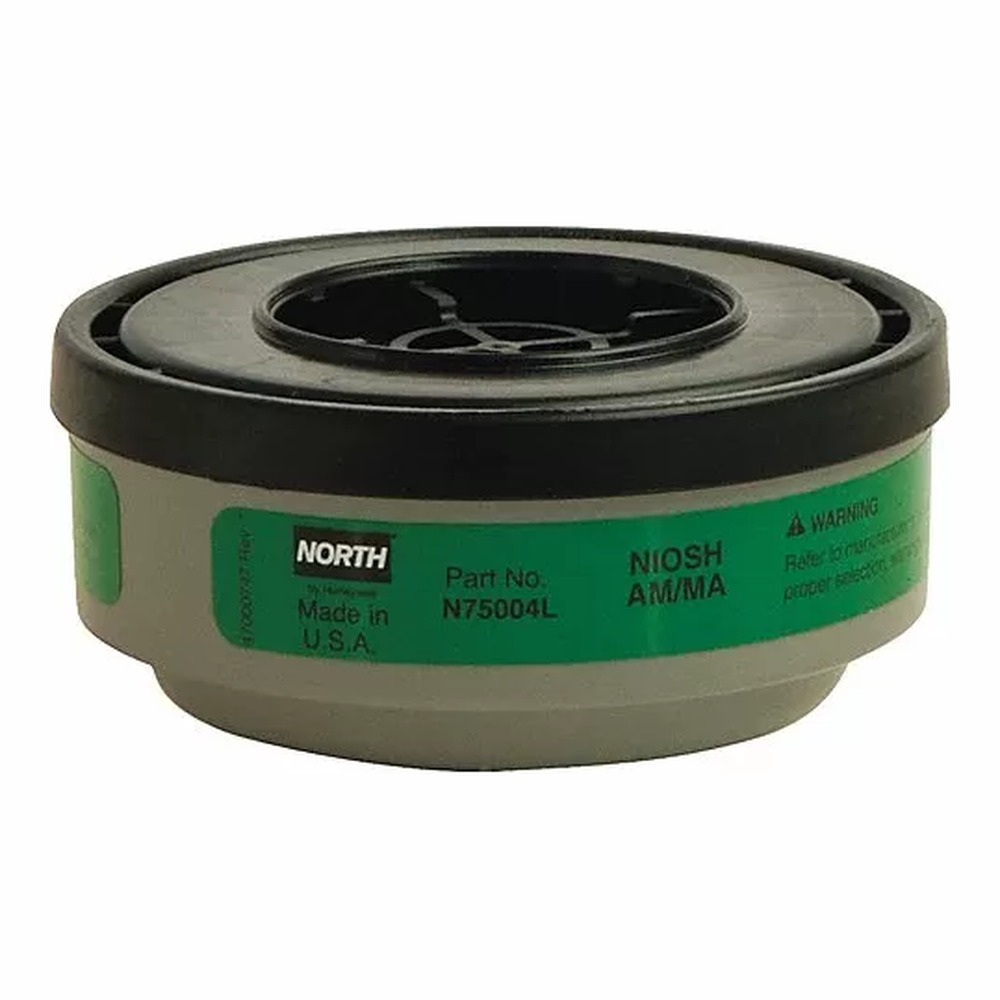هانويل نورث هانيويل نورث, خرطوشة,تصنيف NIOSH الأمونيا (AM), ميثيلامين (MA), لون أخضر N75004L