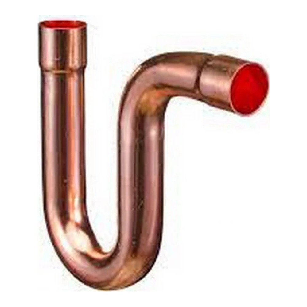 #04568 بي تراب نحاس 7/8 /COPPER P-TRAP 7/8 INCH EQUAL