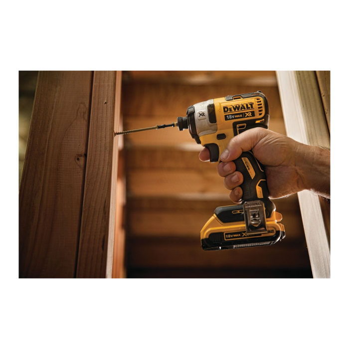 مفك صدمات لاسلكي DeWalt DCF887 18V XR فرشلي بطاريتين 2.0 أمبير