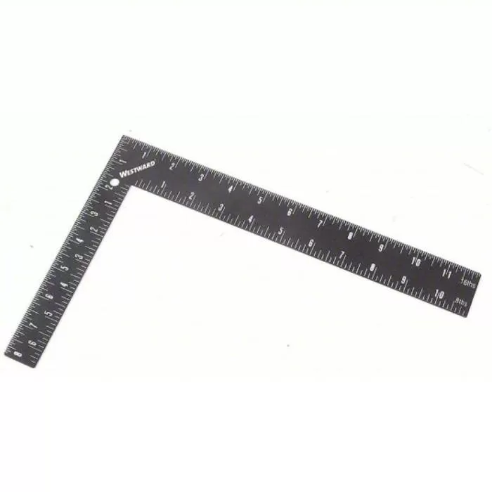 ويست وارد مربع قياس، من الفولاذ، مقاس جسم 12 × 1 1/2 بوصة، مقاس اللسان 8 × 1 بوصة 4MRX7