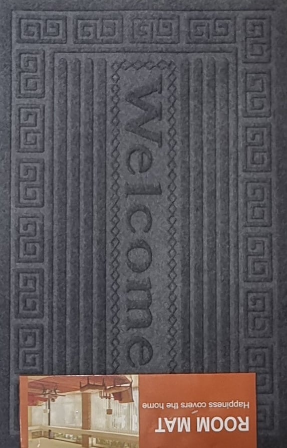 دعاسة باب (Welcome) من كلين لاين 37cm*57cm أزرق