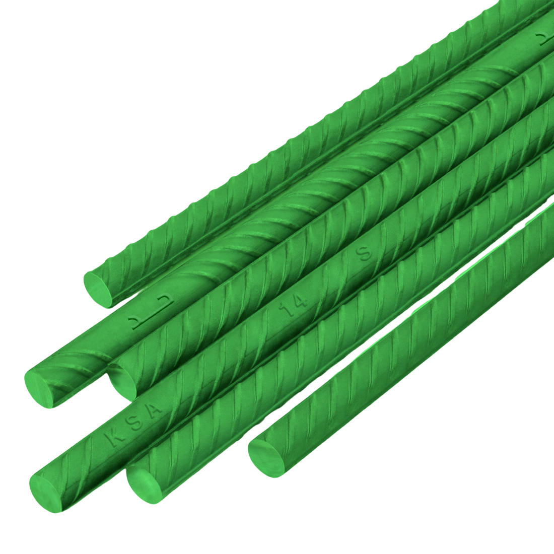 حديد تسليح أبوكسي حديد 20مم × 12متر ASTM A775 جريد 60