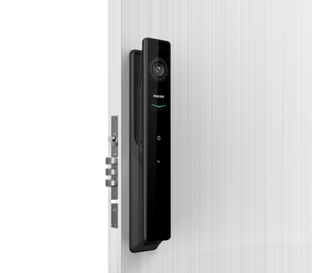 قفل باب ذكي فيليبس DDL902-MVP11HW أسود بدون تركيب
