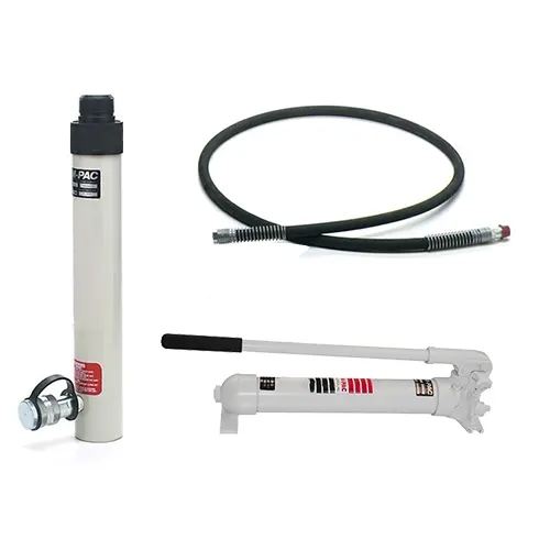 مضخة يدوية هيدروليكية رام باك RC-25-SA-6 HP-50 25 طن