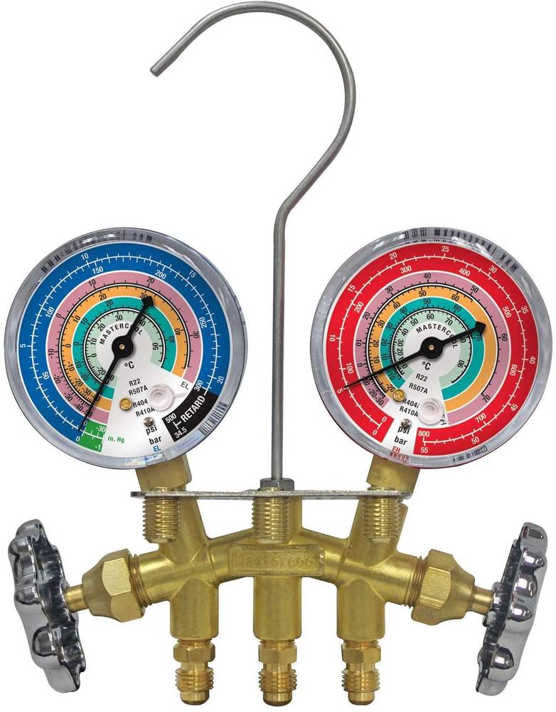 طقم ساعة ماستركول مع ليات فريون R-410A / R-22