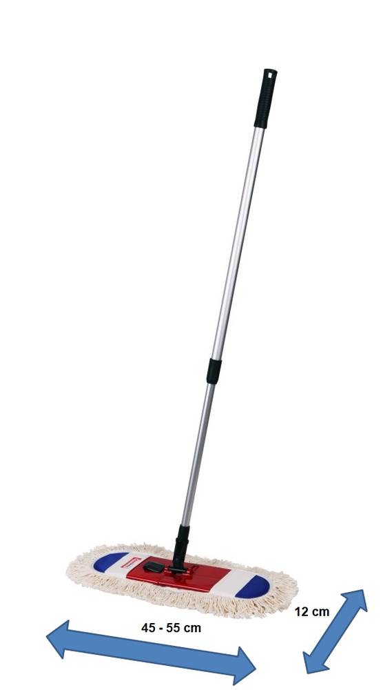 ممسحة غبار بلاستيك (12cm) قطن ممتاز كثيف 45 cm