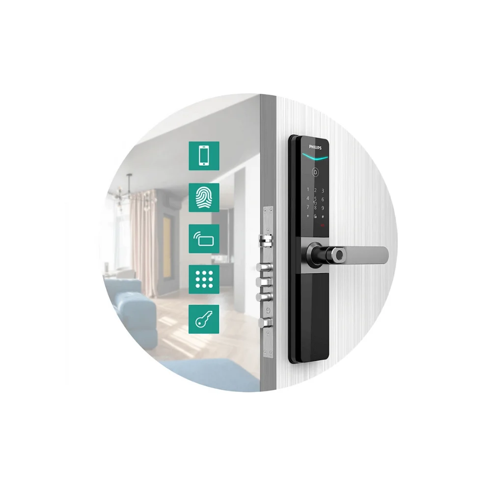 قفل باب ذكي فيليبس DDL610-5HBS بمقبض