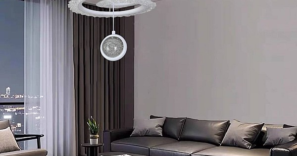 علاقي مودرن ابيض لون الانارة 3 اضاءات واط 55