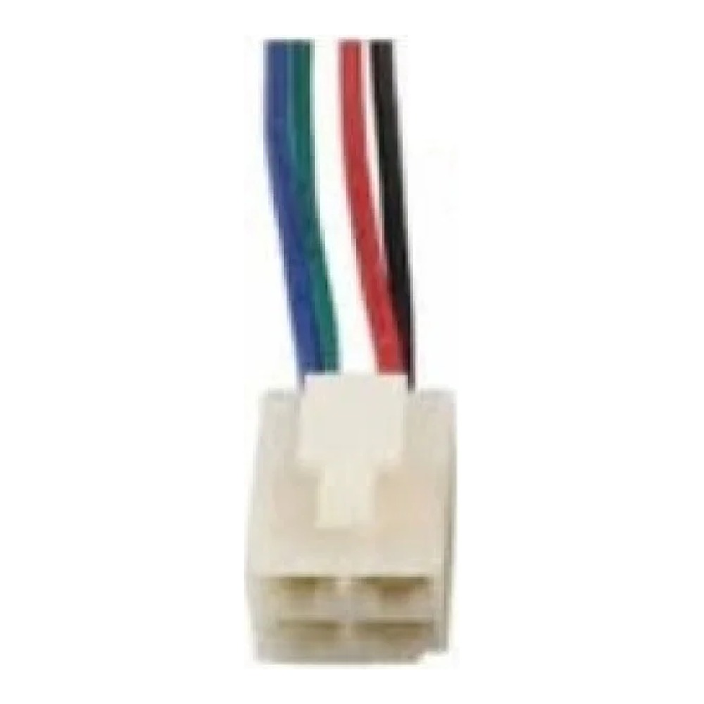 11890C# فيشة اسلاك 4 خط صيني / SOCKET  PLUG 4  FEMALE TERMINAL WITH WIRE