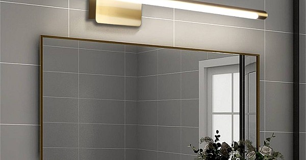 اضاءة لوحات شكل مغسلة لون ذهبي متعددة الألوان ( شمسي + اصفر + ابيض ) تصميم حديث مميز 25 واط