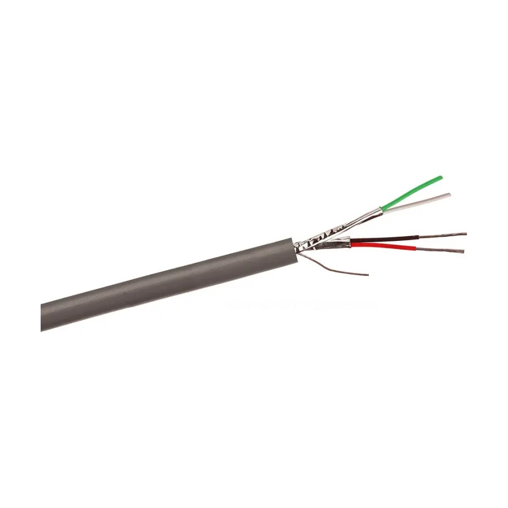 بلدن - كيبل تحكم - 4 خط - مقاس 22AWG - لون رمادي - 305 متر/اللفة - TCU/PP/FS/PVC