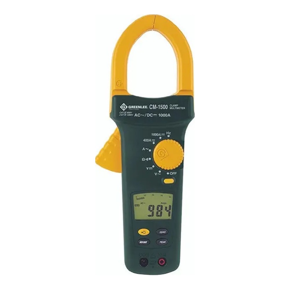 جهاز قياس التيار الكهربائي جرينلي موديل CM-1550 تيار متردد/مستمر 1000 أمبير