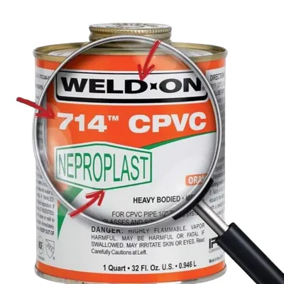 غراء مواسير حار1/8 كيلو WELD.ON 714tm نيبرو