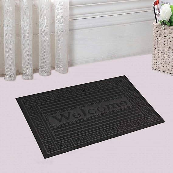 دعاسة باب (Welcome) من كلين لاين 37cm*57cm أزرق