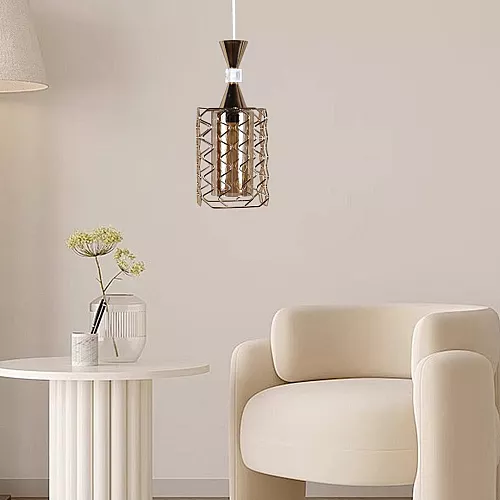 علاقي مودرن ذهبي E14*9
