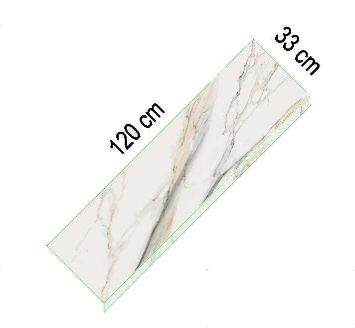 بورسلان أتلانتس جولد لاند أوف لاكشري 60×120 سم