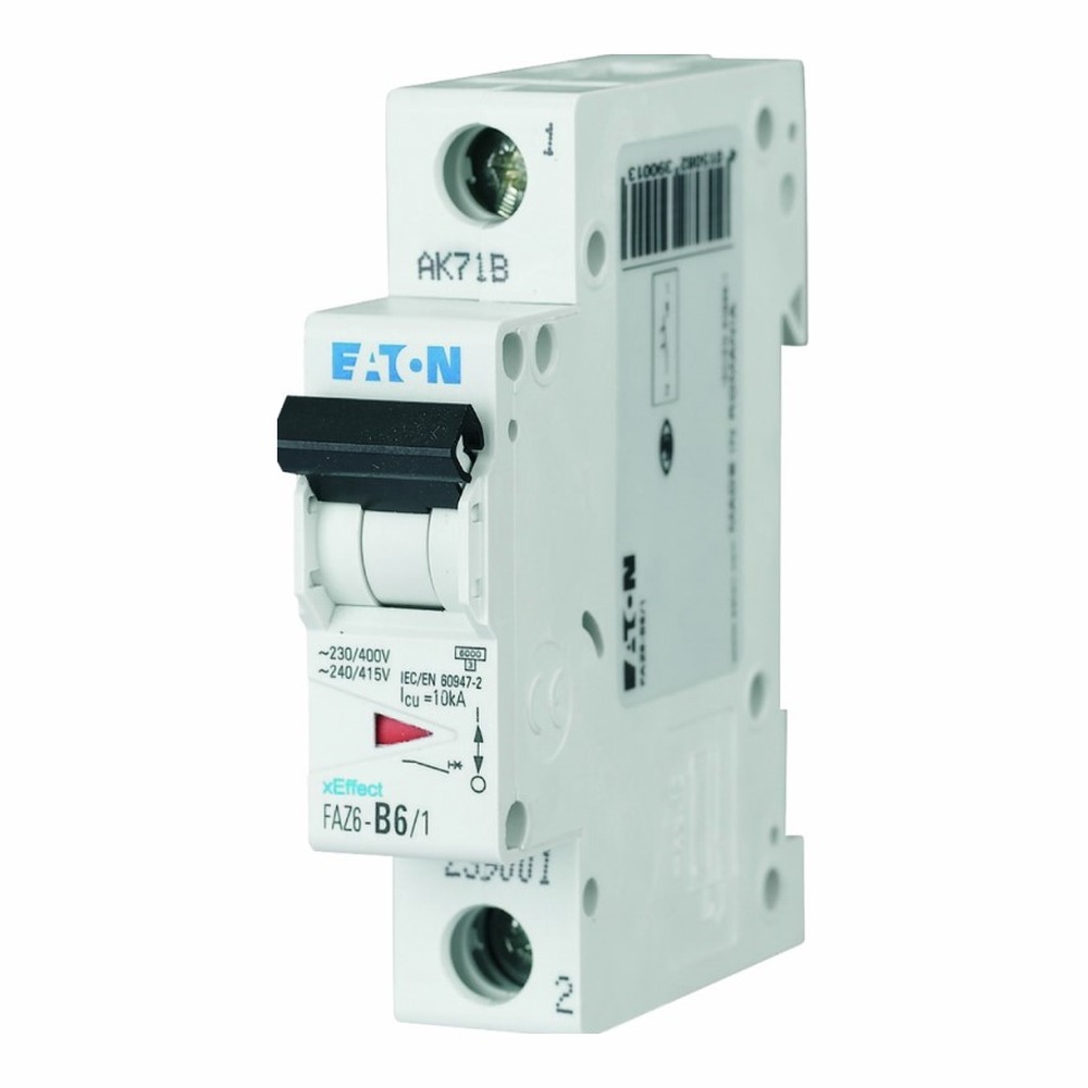 قاطع فرعي (MCB) EATON HN-C20/1 20 أمبير 1P 6KA
