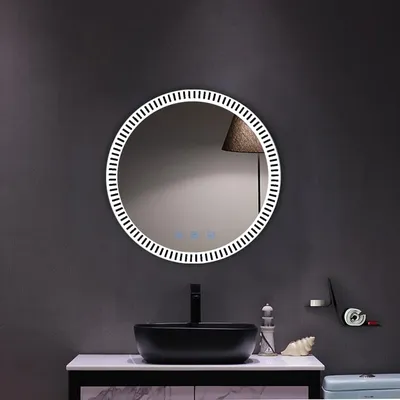 مرآة دائرية لمس LED 60-CM