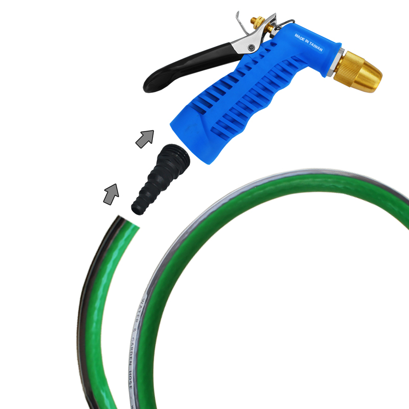 مدفع رشاش ماء ضغط عالي أزرق