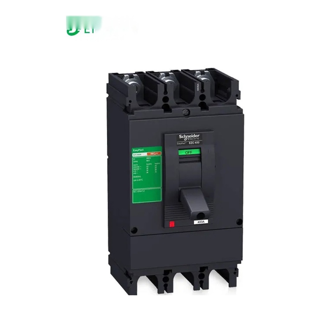 قاطع رئيسي شنايدر إلكتريك EasyPact EZC630H 3P 400A 50kA 400/415V TMD Trip Unit