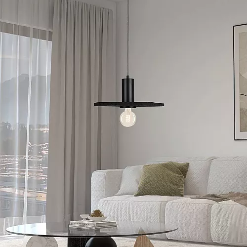 علاقي مودرن اسود E27*3
