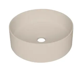 حوض مغسلة بيج SILIA - Granite washbasin, countertop - beige - ⌀360 x 120 x 100 DEANTE