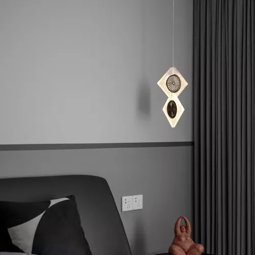 علاقي قطر 30 سم اسود E27*1