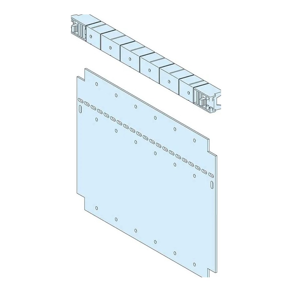 شنايدر - إكسسوار لوحة خدمة - FORM 4 CABLE GLAND PLATE, FOR LATERAL OR REAR INSTALLATION FOR 3 OR 4 MODULES