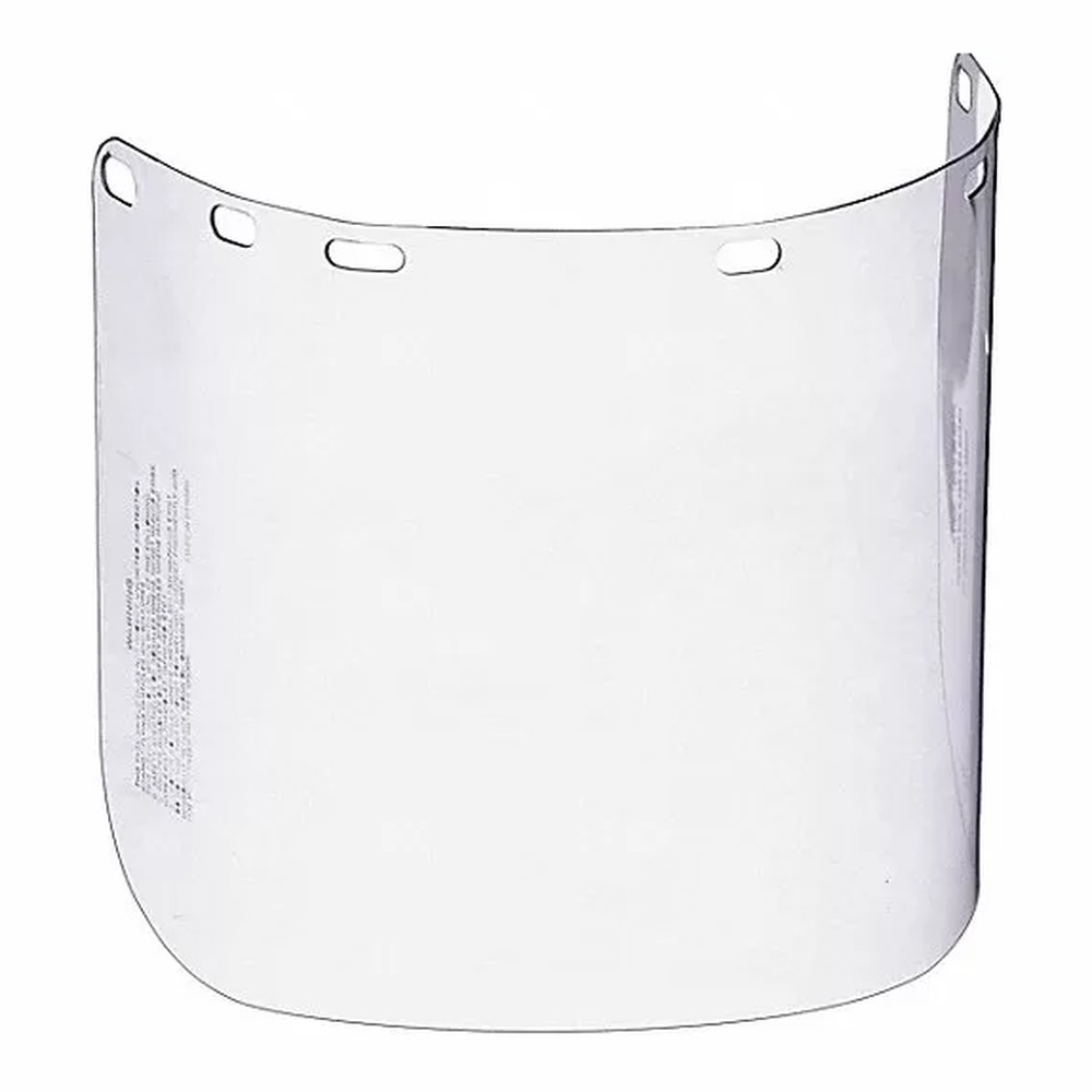 هانويل نورث قناع واقي للوجه, شفاف, من البولي كربونات, 8 بوصة Visor Ht, 15.5 بوصة Visor Wd A8154